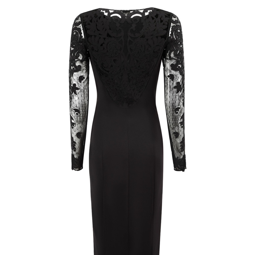 Temperley sheer back dress - Size 4